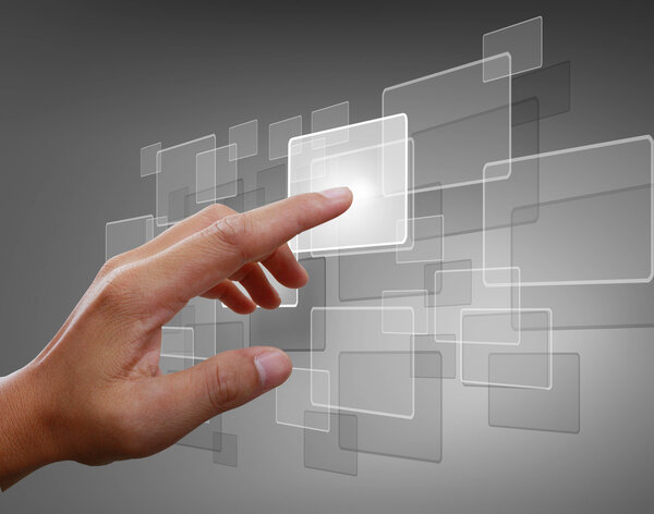 Touch screen interface