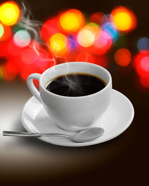 Warme koffie — Stockfoto