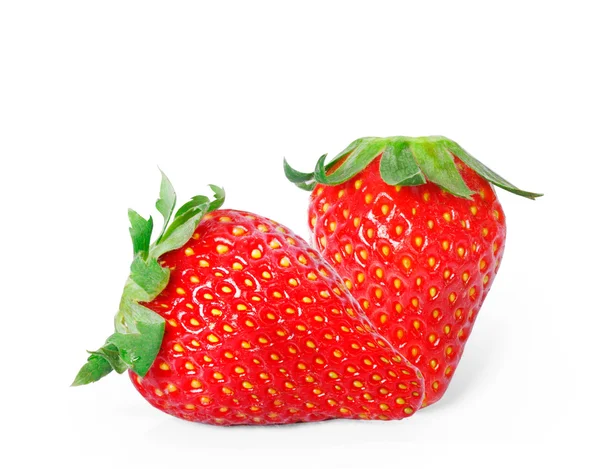Erdbeeren aus nächster Nähe — Stockfoto