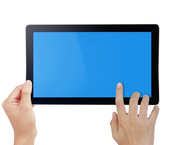 Touch tabletta fogalom — Stock Fotó