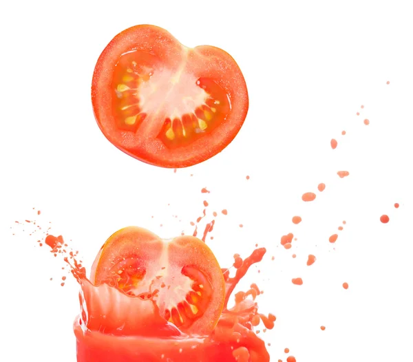 Ντομάτα χυμό — Φωτογραφία Αρχείου