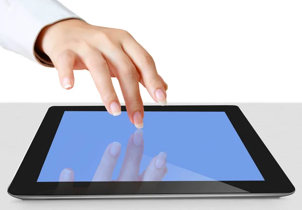 Conceito de tablet Touch — Fotografia de Stock