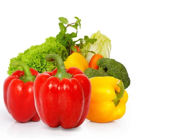 Många grönsaker — Stockfoto