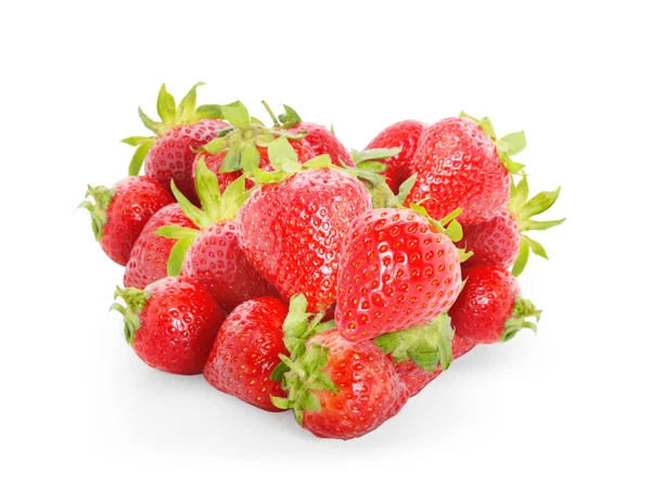 딸기에서 심장 — 스톡 사진