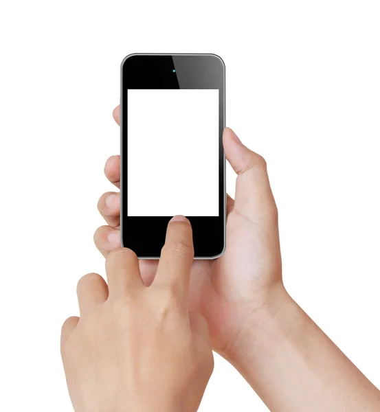 Telefone móvel de tela sensível ao toque Fotos De Bancos De Imagens