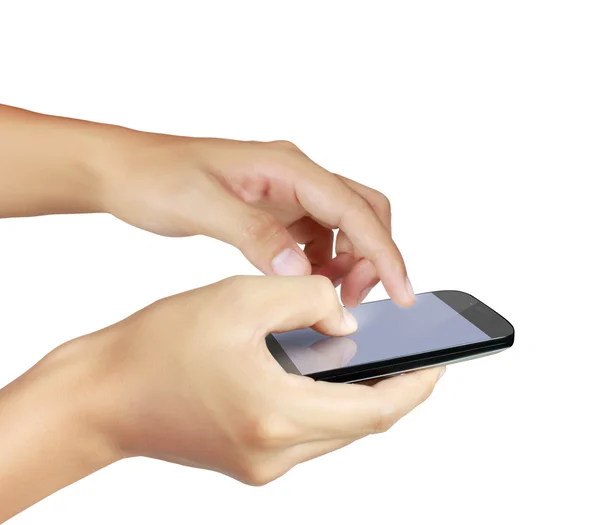 Telefone móvel de tela sensível ao toque — Fotografia de Stock