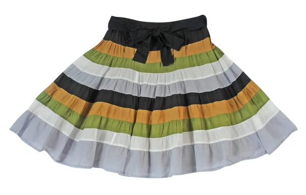 Striped skirt — Stock Photo, Image