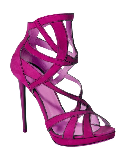 Rosa donna moda scarpa — Foto Stock