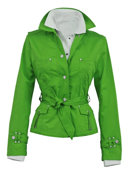 Green jacket — Stock Photo, Image