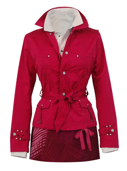 Red jacket — Stock Photo, Image