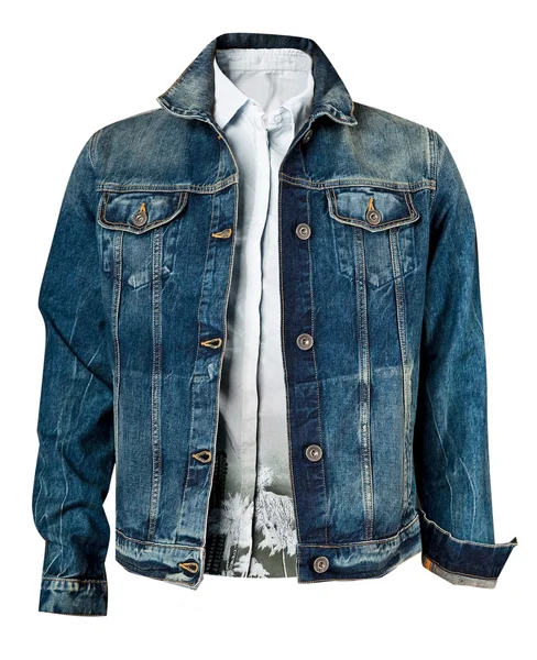 Blue jacket — Stock Photo, Image