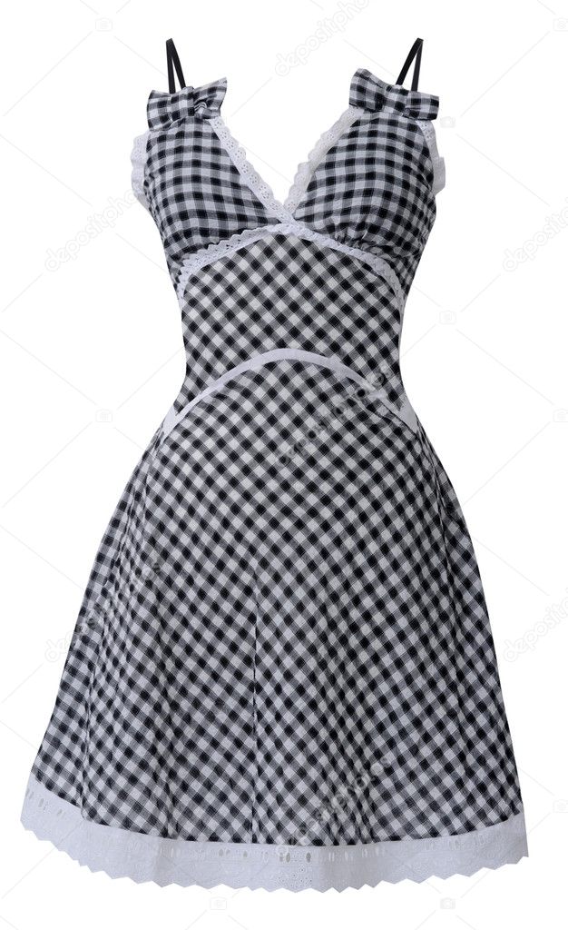 checkered sundress