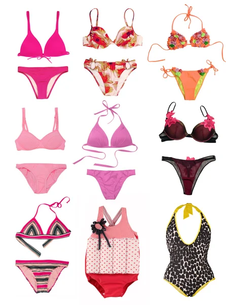 Swimsuit collection — Stock Photo, Image