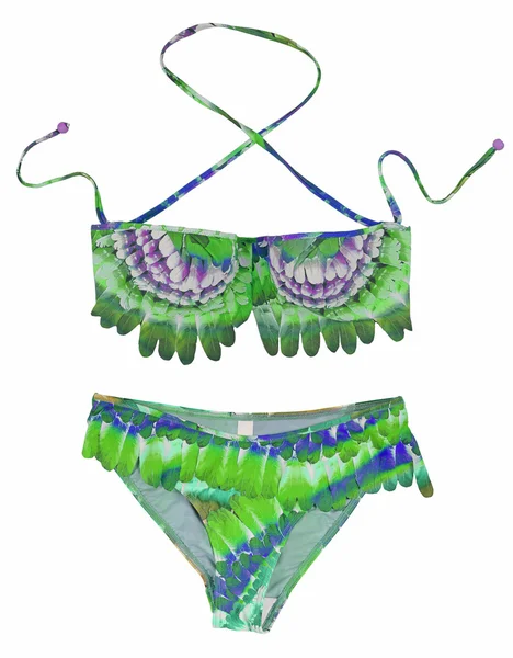 Green swimsuit — Stock Photo, Image
