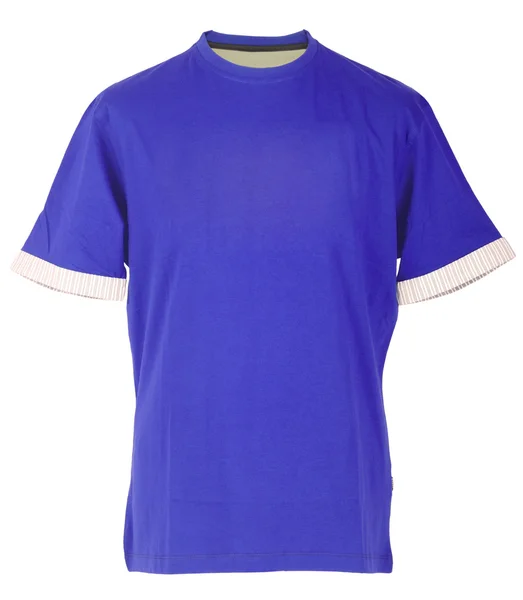 Mavi t-shirt — Stok fotoğraf