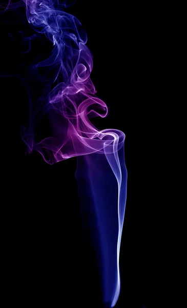 Abstract colorful background made with real smoke — Stock Photo, Image