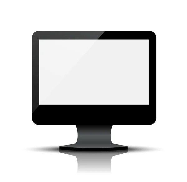 Computer monitor — Stock Vector