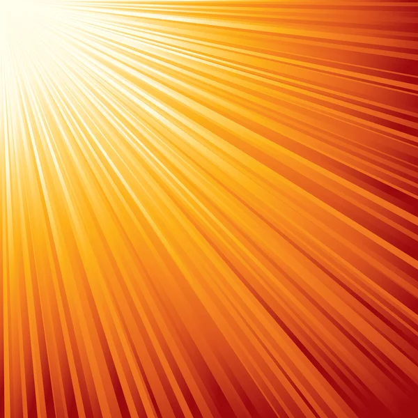 Coup de soleil. Eps8 . — Image vectorielle
