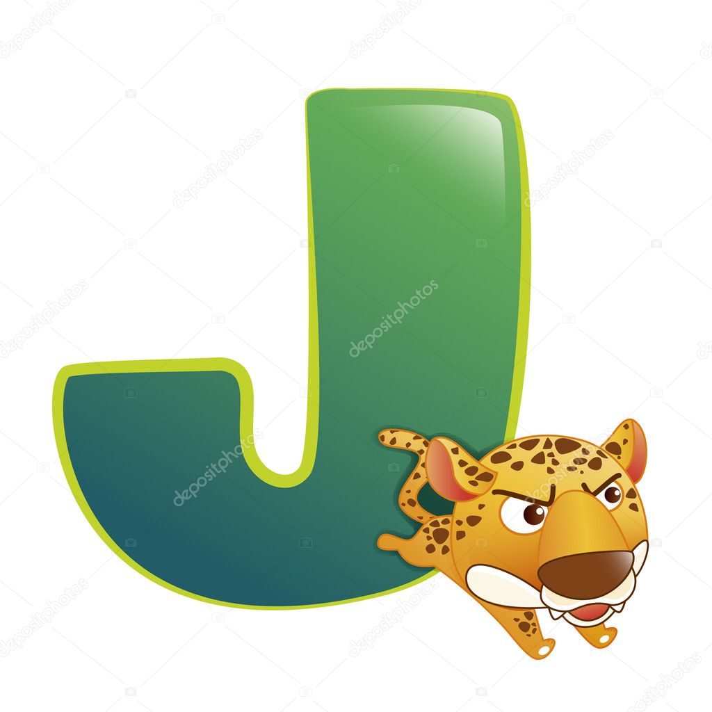 Animal alphabet J