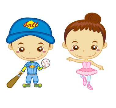 Kids and jobs12 clipart