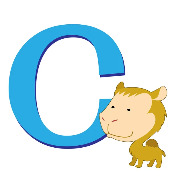 动物字母 c — 图库矢量图片