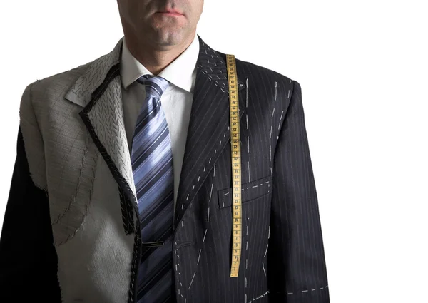 Šití nový oblek — Stock fotografie
