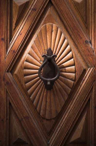 Fából készült kapu — Stock Fotó