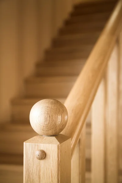 Wooden stairway — Stock Photo, Image