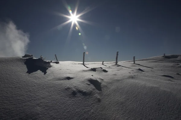 Winter hill — Stockfoto