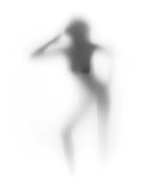 Woman silhouette — Stock Photo, Image