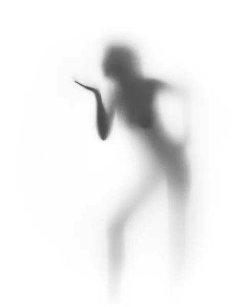 Woman silhouette — Stock Photo, Image