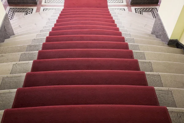 Scala e tappeto rosso — Foto Stock
