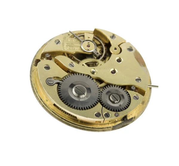 Worn clockwork mechanism — Stock Photo, Image