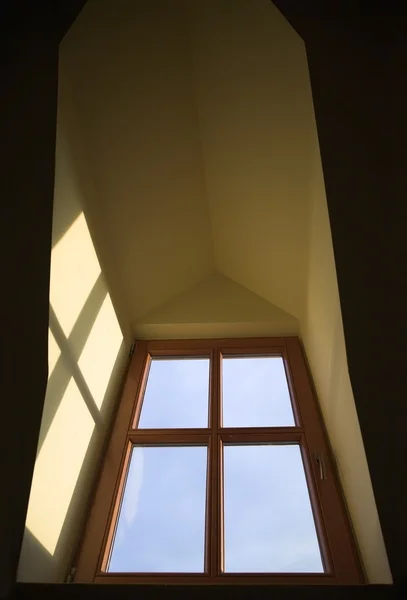 Belvedere penceresinden içeri — Stok fotoğraf
