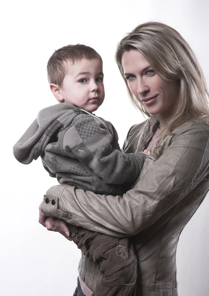 Madre y un niño —  Fotos de Stock