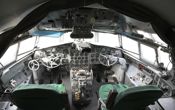 Vista de cabina de avión anualizado —  Fotos de Stock