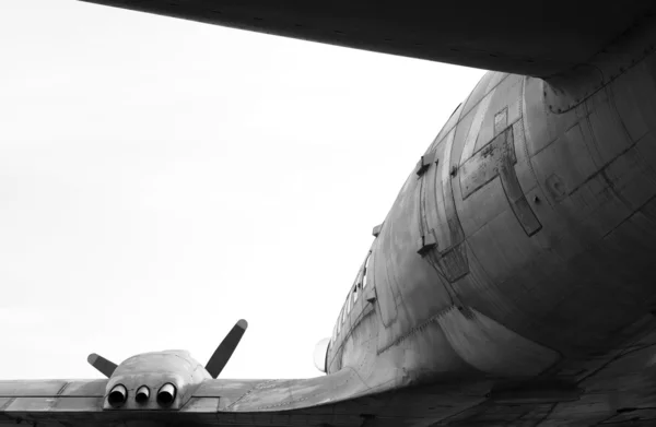 古い飛行機ビュー — ストック写真