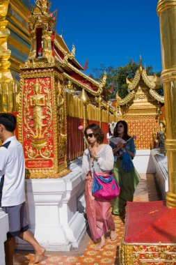 chiang mai Tayland krathong Festivali Loy