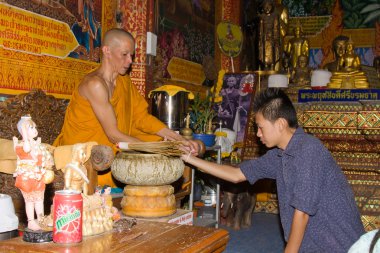 chiang mai Tayland krathong Festivali Loy