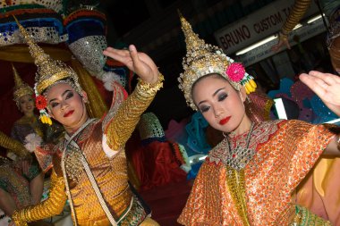 chiang mai Tayland krathong Festivali Loy