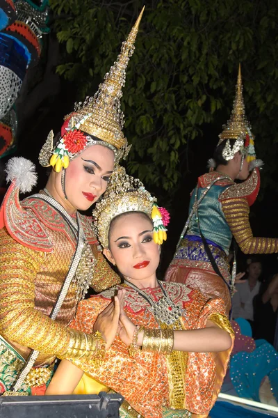 Loy krathong festival v chiang mai, Thajsko — Stock fotografie