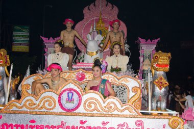 chiang mai Tayland krathong Festivali Loy