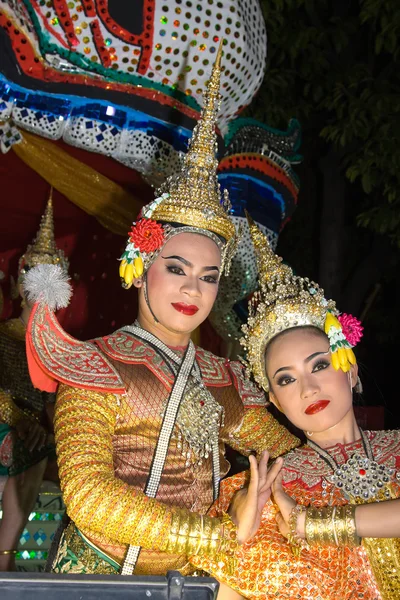 Chiang Mai Thaiföld Loy Krathong fesztivál — Stock Fotó