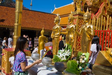 chiang mai Tayland krathong Festivali Loy