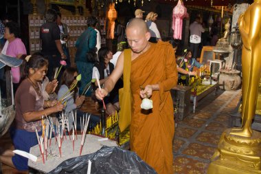 chiang mai Tayland krathong Festivali Loy