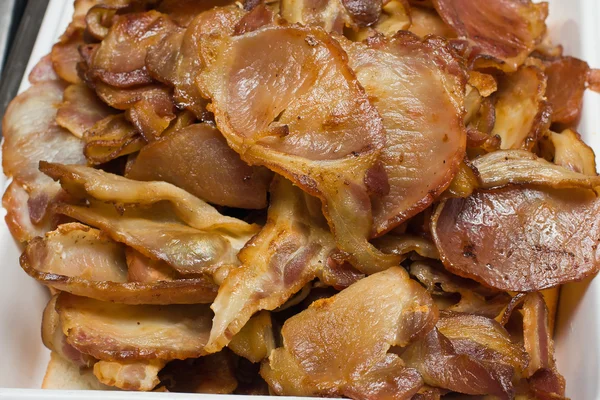 Fried bacon — Stock Photo, Image