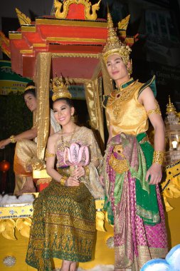 chiang mai Tayland krathong Festivali Loy