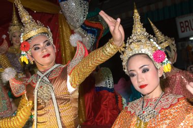 chiang mai Tayland krathong Festivali Loy