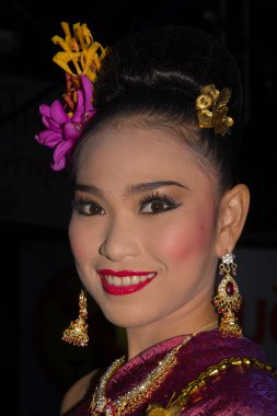 chiang mai Tayland krathong Festivali Loy