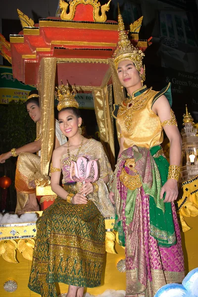 Chiang Mai Thaiföld Loy Krathong fesztivál — Stock Fotó